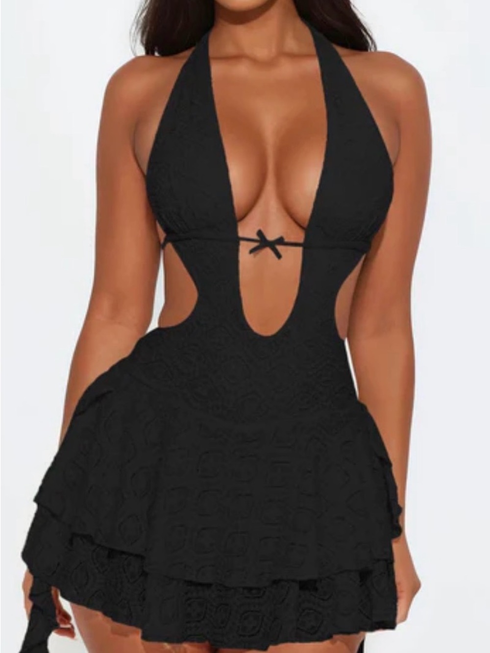 NWT - Fashion Nova Charming Life Lace Mini Dress